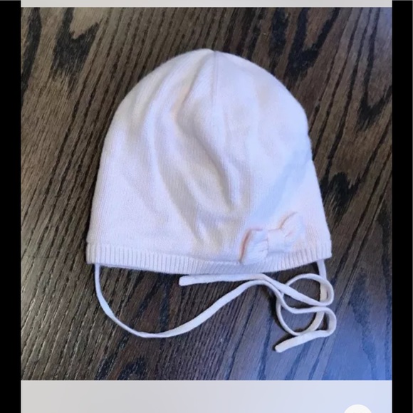 Jacadi Paris Baby Girl Hat  Sz. 6 Months Pink - Picture 1 of 3